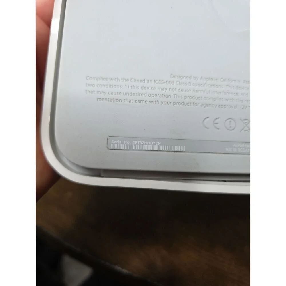 Apple AirPort Extreme Base Station 2nd Gen A1143 Wifi Router - Reset - Fast Ship